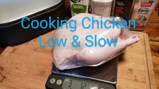 Cooking Heritage type Chicken  Low amp Slow  American Bresse [upl. by Yniar]