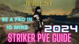 Striker AWK PVE guide Black desert online [upl. by Fornof]