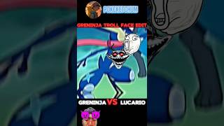 Greninja attitude troll face😈😈  pokemon pokemon trending shorts viral [upl. by Flanigan]