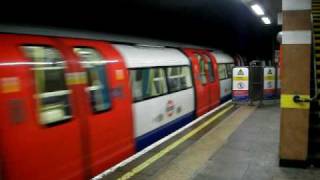 Jubilee Line 1996 Stock train departs West Hampstead [upl. by Ecinev277]