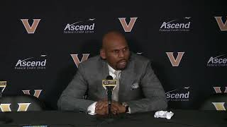 Vandy MBB  Postgame Press Conference vs Kentucky [upl. by Sueaddaht]