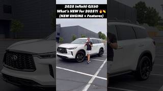 Check Out Everything thats NEW on the 2025 Infiniti QX60 [upl. by Seerdi972]