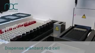 fully automated blood grouping system Gelcard ADC AISEN170 [upl. by Kissel]