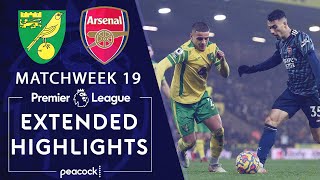 Norwich City v Arsenal  PREMIER LEAGUE HIGHLIGHTS  12262021  NBC Sports [upl. by Missak]