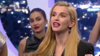 GNTM 2  Με ποια διαγωνιζόμενη θα ήθελε να συνεργαστεί η Βίκυ Καγιά [upl. by Ahsaet344]