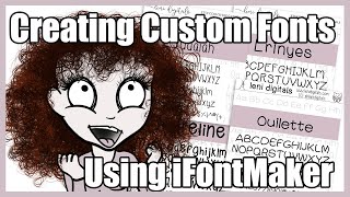 Creating Custom Fonts Using iFont Maker [upl. by Broddy]