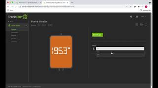 How to control your TrickleStar Water Heater Controller from the TrickleStar Portal [upl. by Atekihs]