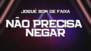 PLAYBACK  NÃO PRECISA NEGAR  JOSUÉ BOM DE FAIXA KARAOKÊ [upl. by Rolyt]