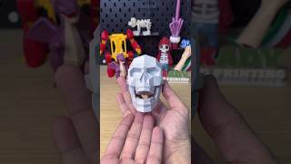 3D Printed Low Poly Skull Puzzle  Cool Things to 3d print [upl. by Taddeusz]