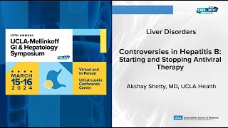 Controversies in Hepatitis B Starting and Stopping Antiviral Therapy  UCLA Digestive Diseases [upl. by Anitnas]