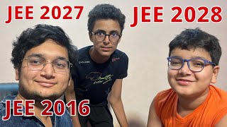 ❤️Meet MY SONS JEE 2028 amp JEE 2027 Aspirants 💀 [upl. by Brok]