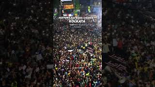 Kolkata Has Created The History🙌 We Want Justice🇮🇳😥 nirbhaya2 [upl. by Adnwahs]