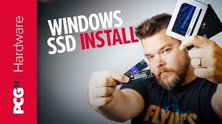 How to install Windows on your new SSD  OS install [upl. by Sophey497]