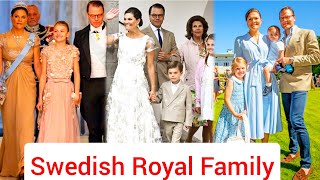 Crown Princess Victoria and Prince Daniel of Sweden Most Happiest Family Photo Album viralvideo [upl. by Ellenad955]