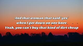 Cody Johnson Dirt Cheap lyrics [upl. by Aibos]