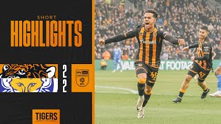 Hull City 22 Leicester City  Short Highlights  Sky Bet Championship [upl. by Mandell791]