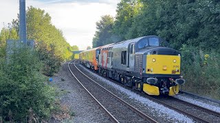 ROG  37510  Drags WMR class 430026 amp 430035 through Pontefract Baghill [upl. by Sibell699]