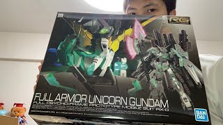 Full Armor Unicorn Gundam RG  Hàng về Nhật bản [upl. by Ardehs]