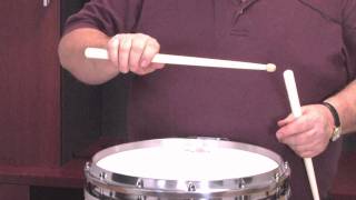 Snare Drumming Get the Grip [upl. by Yesnyl]