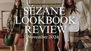 SEZANE Lookbook Review  WinterFall November 2024 [upl. by Eresed]