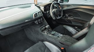 INSANE DIY INTERIOR RETRIM IN MY AUDI R8 [upl. by Flosi]