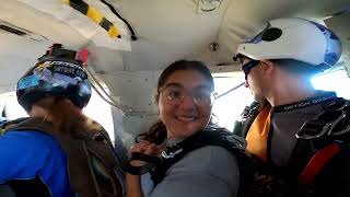 Samarth Chauhan  Tandem Skydive at Skydive Indianapolis [upl. by Chladek755]