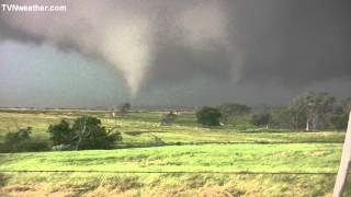 Evolution of the worldrecord EF5 El Reno Oklahoma tornado on May 31 2013 [upl. by Lorie]