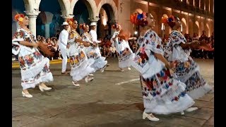 Jaranas “Las Mujeres que se Pintan” y “Paulina” Danza folklórica Folk dance [upl. by Aicenaj]