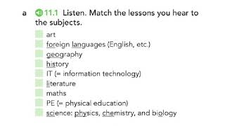 English File pre intermediate 4th edition SB111 [upl. by Mcneil]