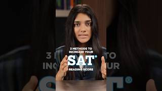 3 methods to increase your SAT reading score digitalsat satprep [upl. by Boyer]