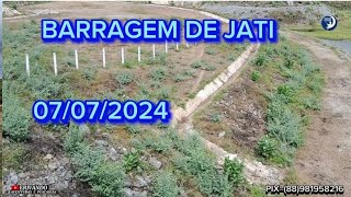 Barragem de Jati Transposição do Rio São Francisco em 07072024 [upl. by Sianna]