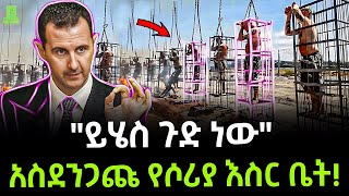 Syria  አለምን ያስደነገጠው የሶሪያ እስር ቤት ተረክ ሚዛን Salon Terek [upl. by Ahtibbat]