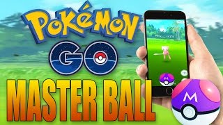 MASTER BALL GAMEPLAY IN POKEMON GO [upl. by Eecats]