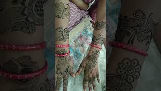 Bangle mehindhi degion henna mehndi love ❤️🤗 [upl. by Aicened]