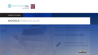 Aplicación Moodle para celular [upl. by Aridaj]