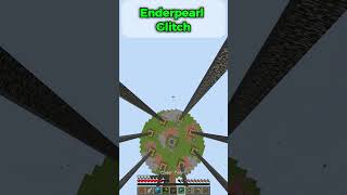 Ender Pearl Glitch shorts minecraft pvp [upl. by Nylodnewg]