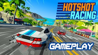 Hotshot Racing  Gameplay Xbox One [upl. by Yalahs750]