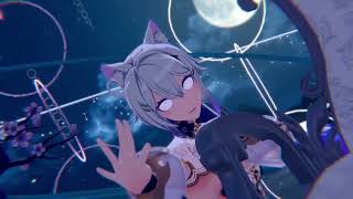 【Honkai Impact 3rd X VRChat MMD／FULLHD 】Kiana Kaslana HoFi【MONSTER】 [upl. by Tedder]