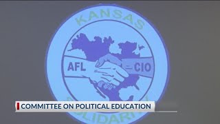 Labor leaders discuss political policies in Kansas [upl. by Lenehc]