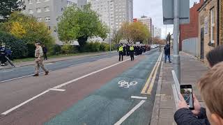 Hull Sea Cadets Rememberance parade 14th Nov 2021 [upl. by Dilaw]