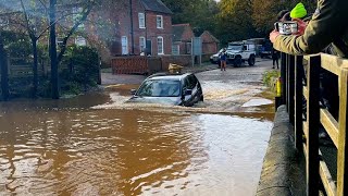 Rufford Mill Ford  Floods Fools and Fails BMW Edition [upl. by Leamiba]