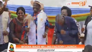 ONYI PAPA JAY MAKES RAILA TO DANCE HIS LIFE DANCE ON STAGE IN HOMABAYSORRY FOR THINKING HE IS OLD [upl. by Siegler]