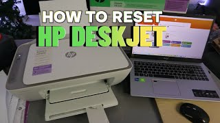 How To Reset HP Deskjet 2800e Printer [upl. by Eelinej25]