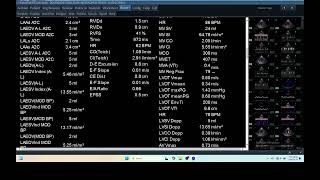 IQ 281 HEMODYNAMIC ECHOPAC ANALYSIS ECHOCARDIOGRAPHY REPORT [upl. by Nedyarb]