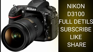 NIKON D3100 FUII DETIAL IN TAMIL📸📸📸 [upl. by Bruckner]