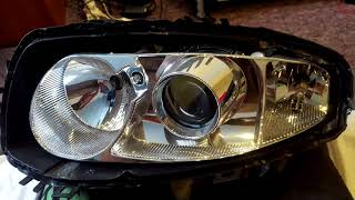 Alfa Romeo Car headlight restoration [upl. by Lange]