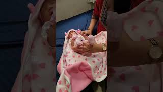 Diaper change in babies baby youtubeshorts childspecialist [upl. by Yllak910]