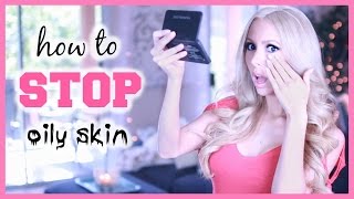 HOW TO STOP OILY SKIN Top Prevention Tips amp Remedies for OilyAcne Prone Skin [upl. by Yklam]