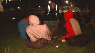 Neuer FlüchtlingsquotDschungelquot in Brüssel [upl. by Spatz329]