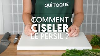 Comment ciseler le persil [upl. by Ak786]